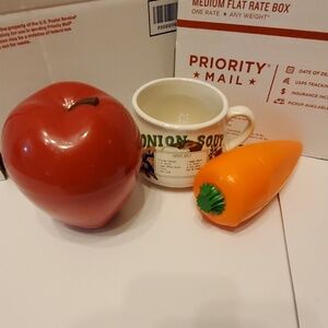 🥕🍎🌰 Fun Veggie & Fruit Storage Bundle 🌰🍎🥕